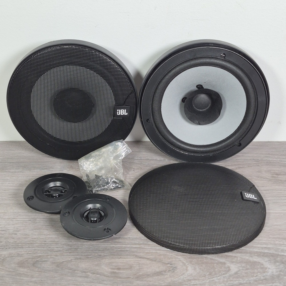 JBL LC-S600 Loud Clear 6 1/2" Full Range 5W-55W Speakers 3" Dome Tweeters Bundle